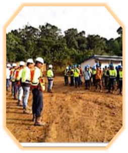 PT.HKI PROYEK PEMBANGUNAN TOL PEKANBARU-DUMAI PEKDUM 3 ( TAHUN 2020-2021 ) BRIEFING DENGAN ANGGOTA PEKERJA AKJ